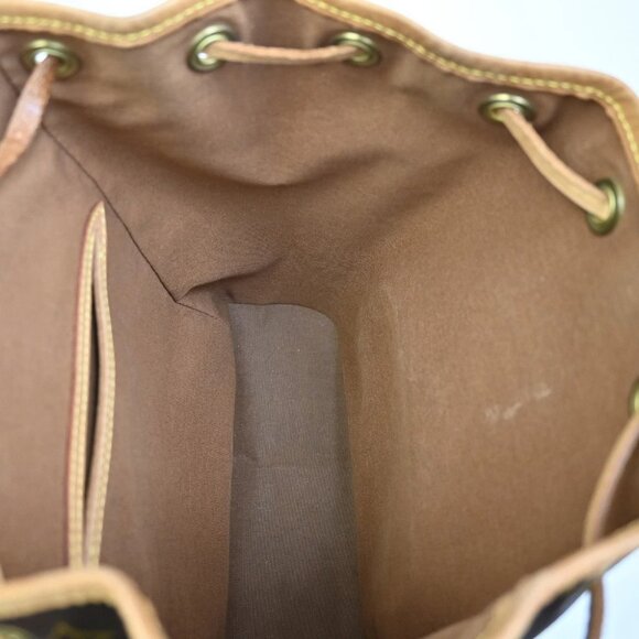 LOUIS VUITTON Montsouris MM Backpack Bag Monogram Leather Brown M51136 79FC054 - Picture 7 of 16